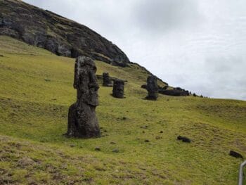 Image of rapa nui Easter Island for a blog post about transformative global travel