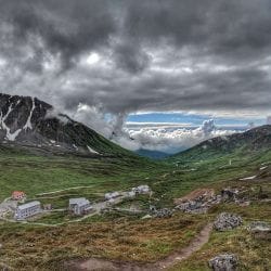 Independence Mine State Historical Park near Anchorage Alaska