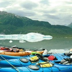 Kyaking near Anchorage Alaska