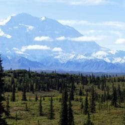 Mount Denali near Anchorage Alaska