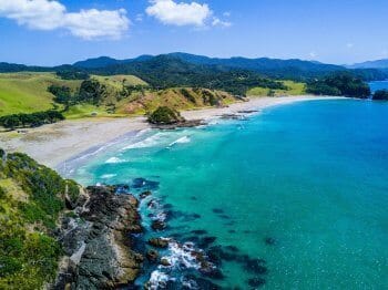 New Zealand beach image for Wonder Voyage blog