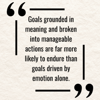 Quote about goals for blog post about planning a pilgrimage