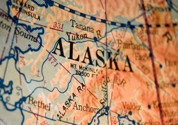 Alaska map image for Wonder Voyage group travel blog post