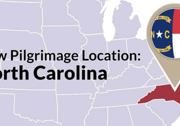 New Pilgrimage Location- North Carolina