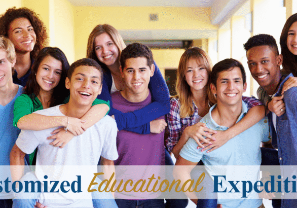 Student group image for Customized Educational Expeditions blog post