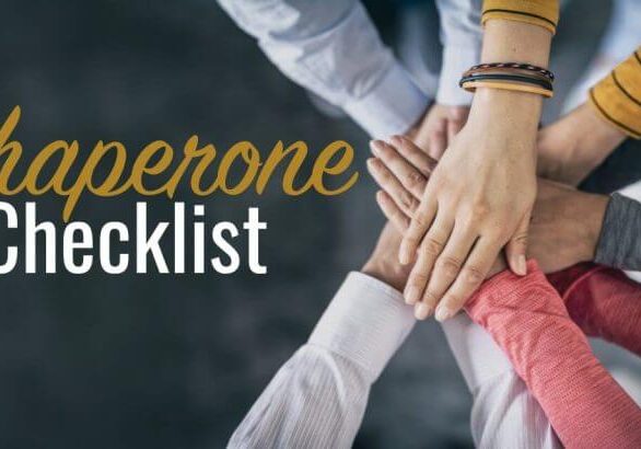 Chaperone checklist blog by Wonder Voyage