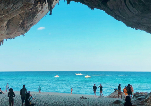 image of cave in sardinia italy for Wonder Voyage blog post about cultural immersion travel experiences