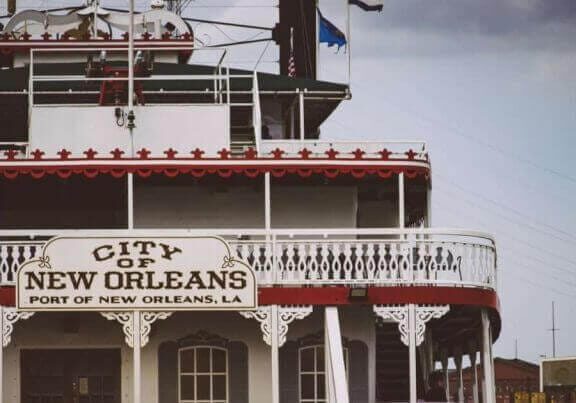 New Orleans river boat